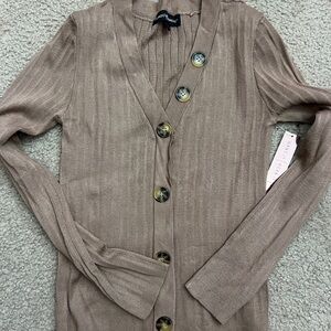 Button down long sleeve top
